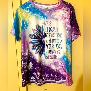 Tie dyed shirt size XL never worn